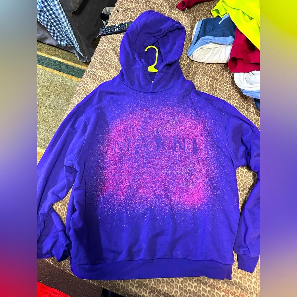 Marni splatter hoodie